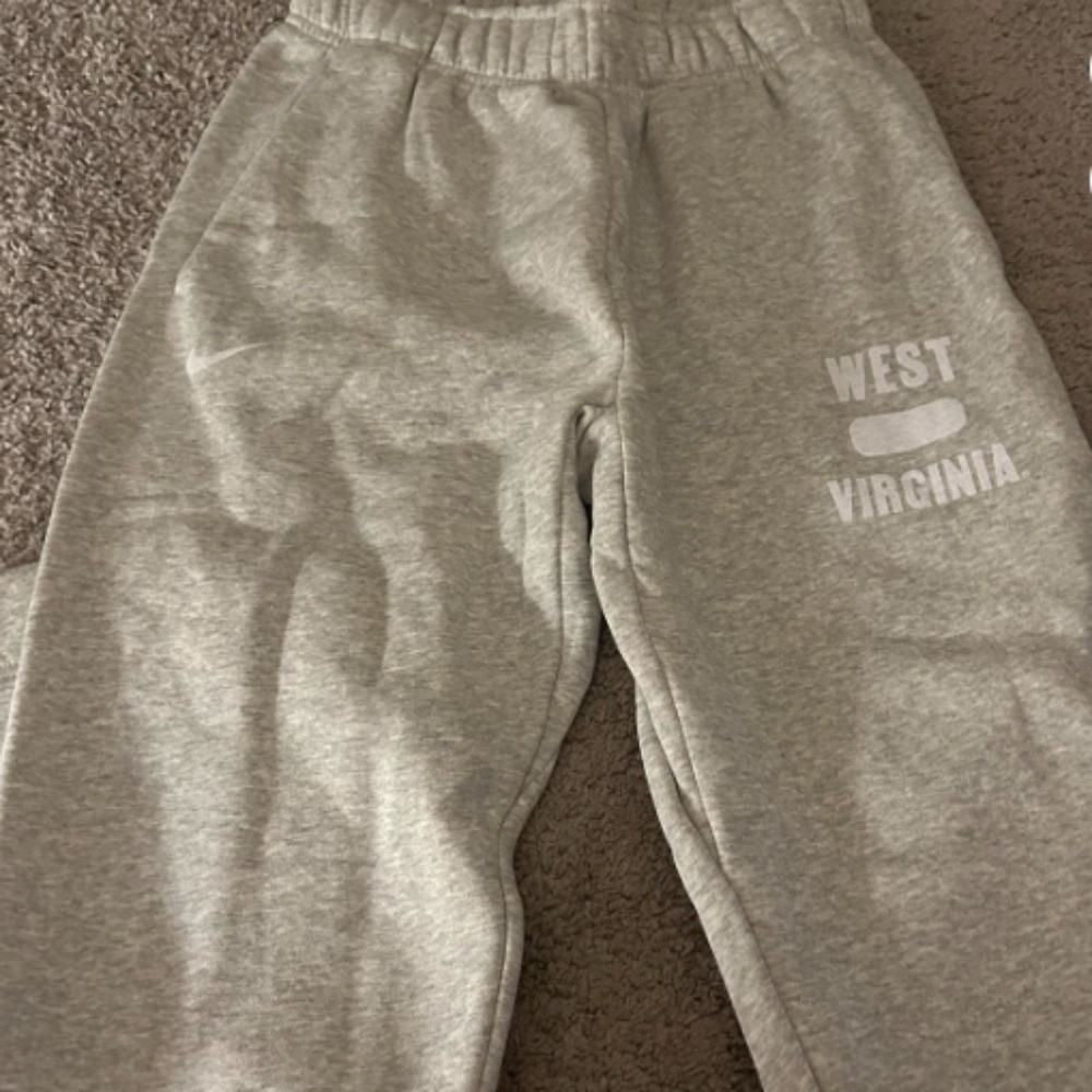 Nike Gray sweatpants West Virginia